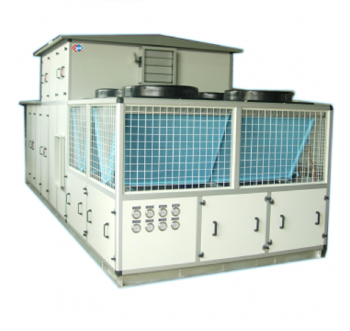 Rooftop package air cooled chiller unit 