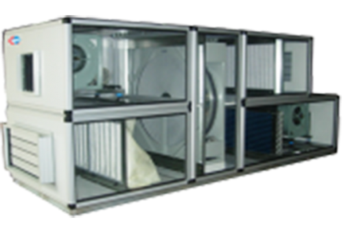 heat recovery air handling unit for factory and hospital 