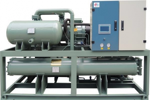 Water Screw Falling Film Water Cooled Spray Type Chiller