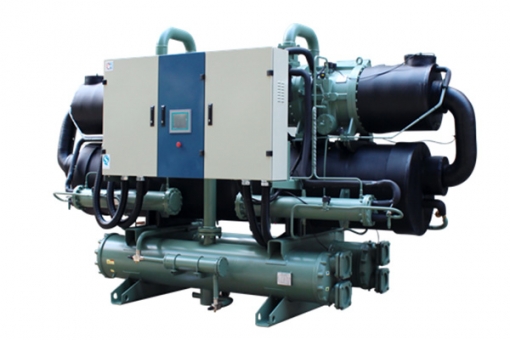 Low Temperature Glycol Water Cooled Screw Type Chiller Suppliers 