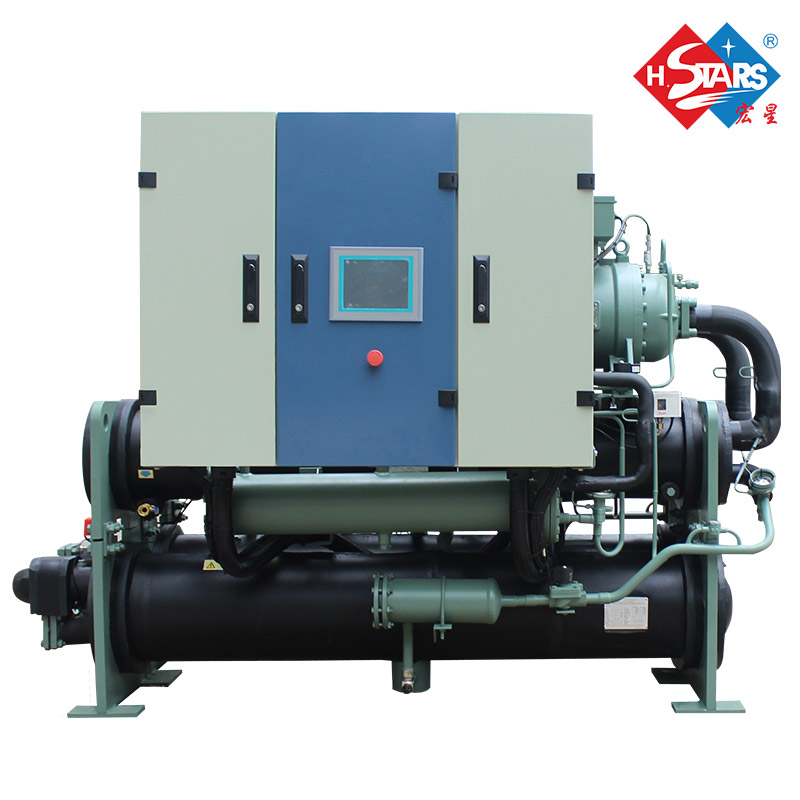 Heat recovery flooded water source heat pump units for Pharmaceutical Workshop Project 