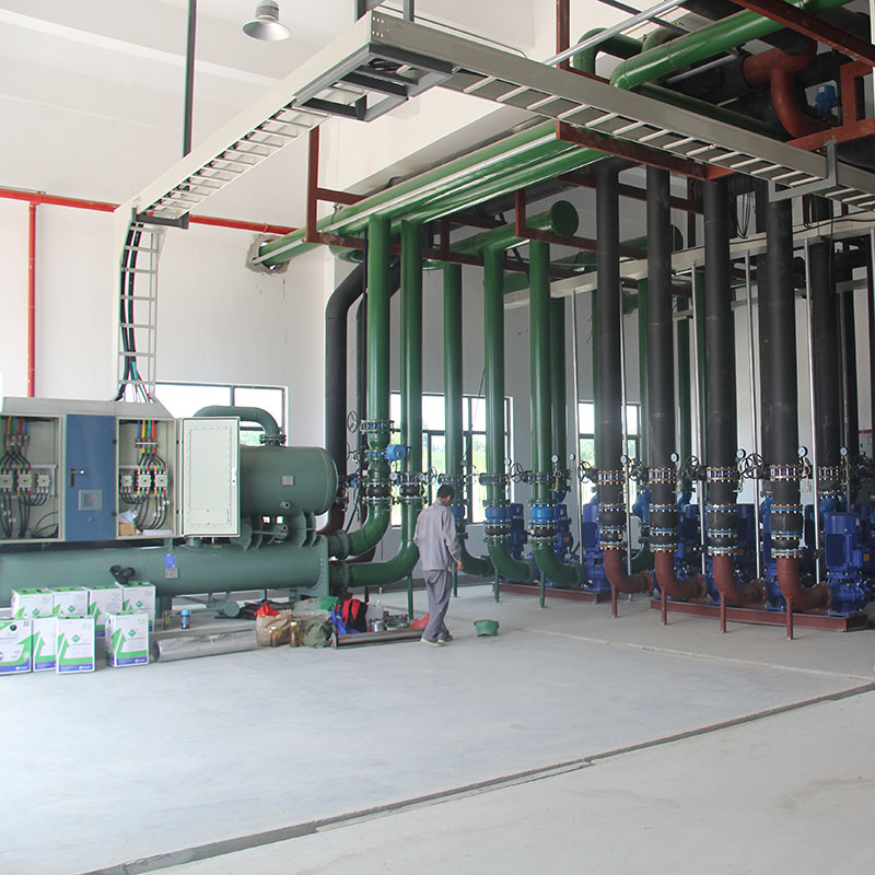 Flooded Type Screw Chiller Unit for the Datwyler Group production Line