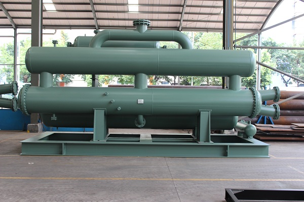 falling film evaporator-flooded evaporator