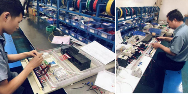 Layout of electrical components