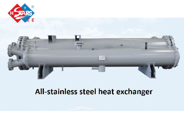 All-stainless steel heat exchanger