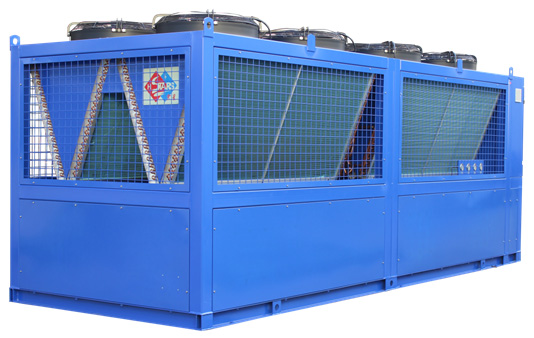Screw-type air cooled chiller