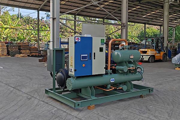 screw type water cooled chiller 