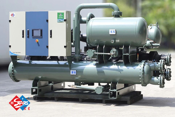 R22 Refrigerant Flooded Screw Chiller