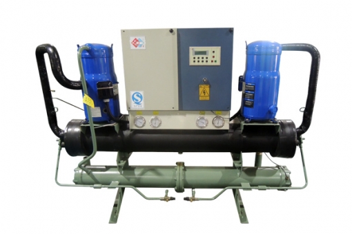 Scroll open type water cooled industrial chiller 