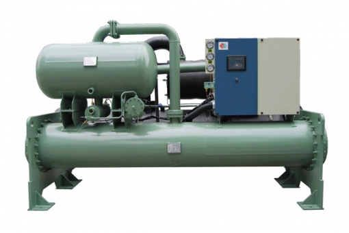 Flooded And Screw Type Water Cooled Industrial Chiller 