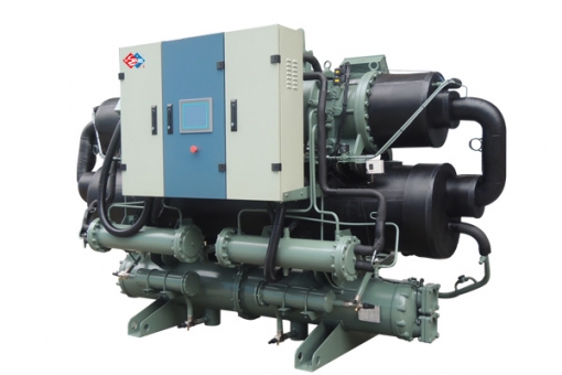 Water-Cooled Screw Type Low Temperature Chiller Unit 