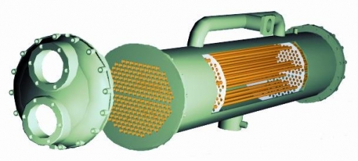 Shell and Tube Spray Evaporator 