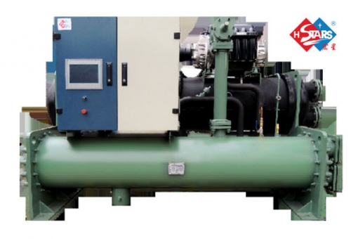 Water-cooled magnetic suspension frequency conversion centrifugal chiller 