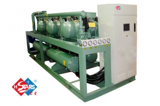 Single stage compressor condensing unit