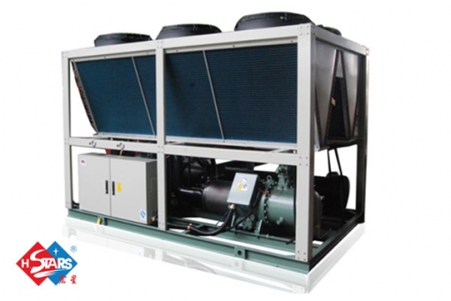 Industrial Electric R22 Screw Type Air Source Heat Pump Manufacturer 