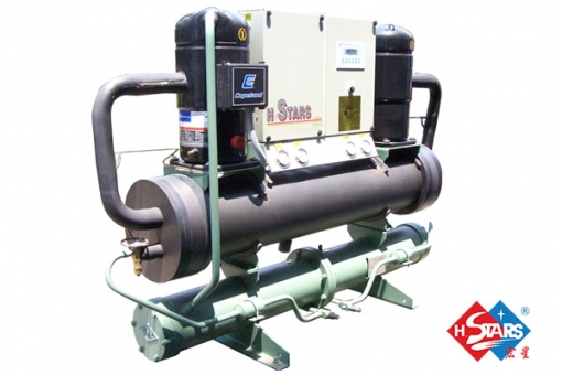 China modular scroll type water chiller heat pump manufacturer 