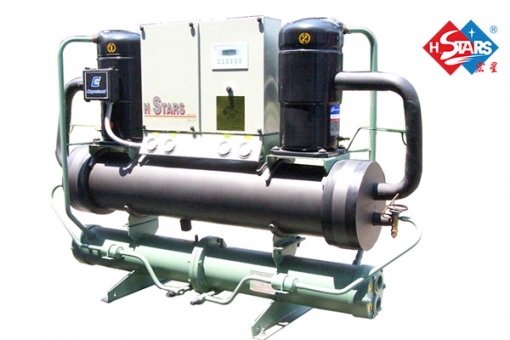 China modular scroll type water chiller heat pump manufacturer 