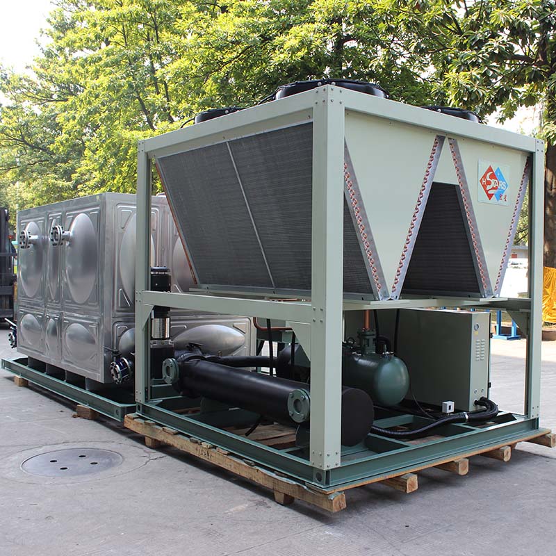 HVAC Cooling Water Cooled Chiller with Heat Recovery for Milk Industry 
