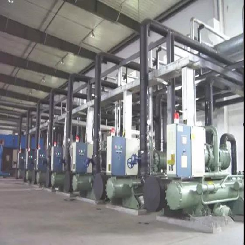 The chilled water change of industrial refrigeration system